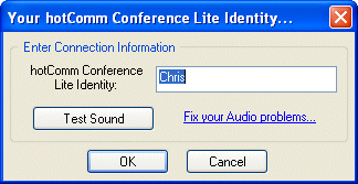 Identity and Sound Test